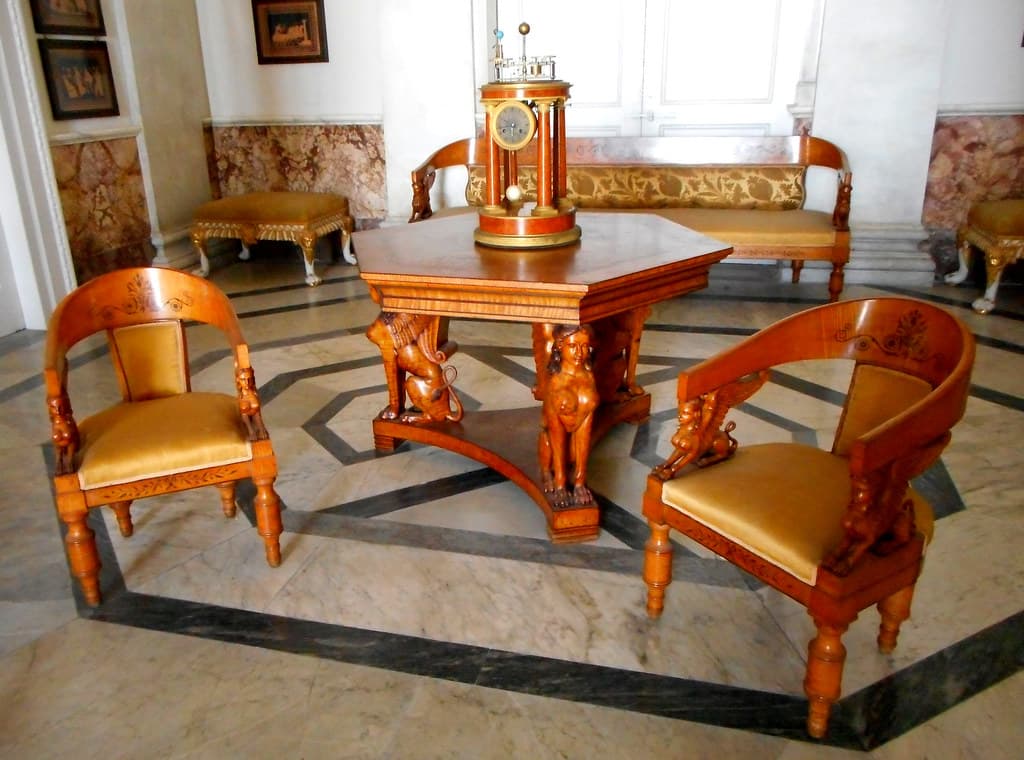Furniture, naples, royalpalace