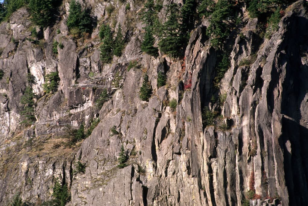 Staircase to Beacon Rock, Columbia River Gorge National Scenic Area