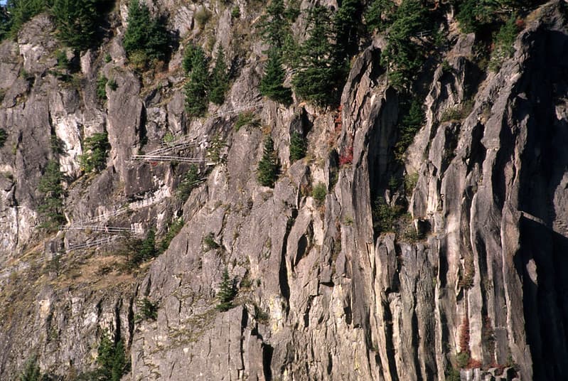 Staircase to Beacon Rock, Columbia River Gorge National Scenic Area