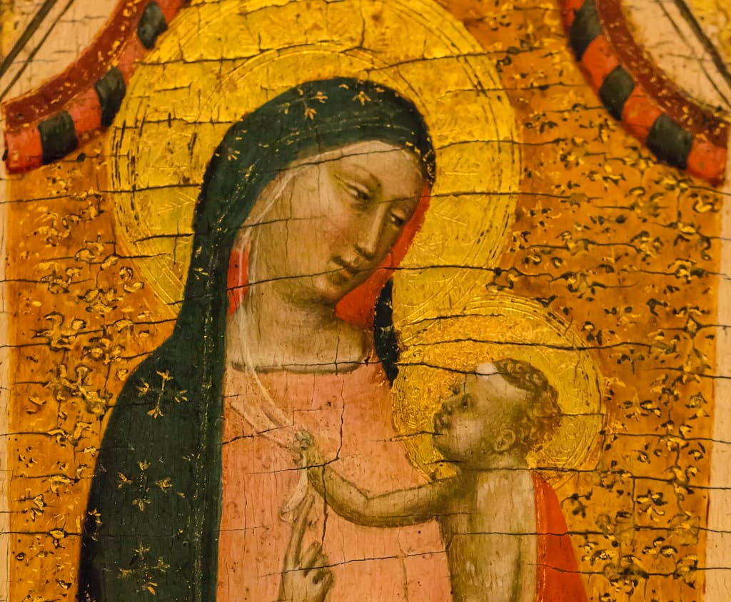 Mary and Christ child -- HMM!