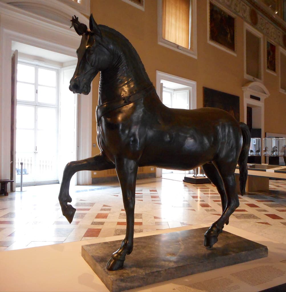 Archaeologicalmuseum, horse, italy