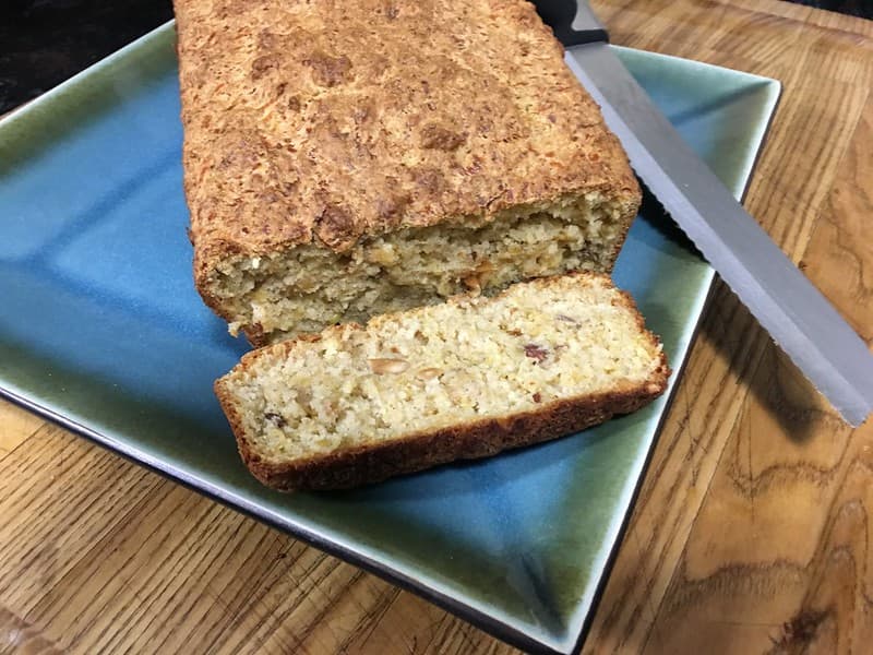 Fresh Apple Cheddar Bread