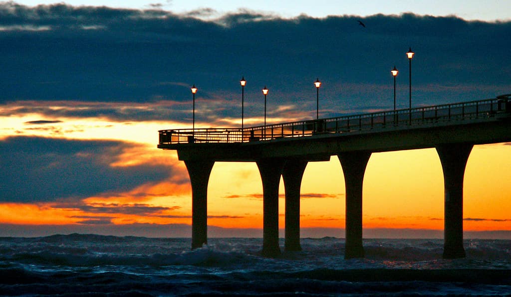 New Brighton Pier. Christchurch NZ