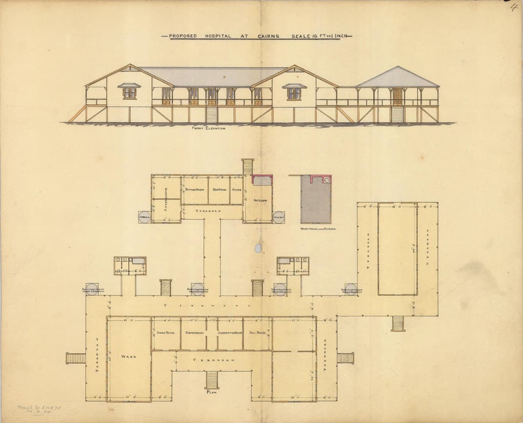 Architecture, cairns, drawing