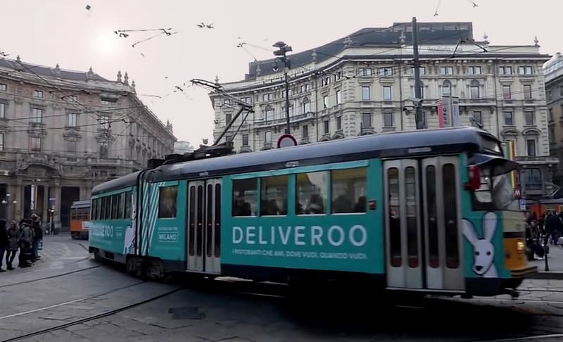 Milan tramway network