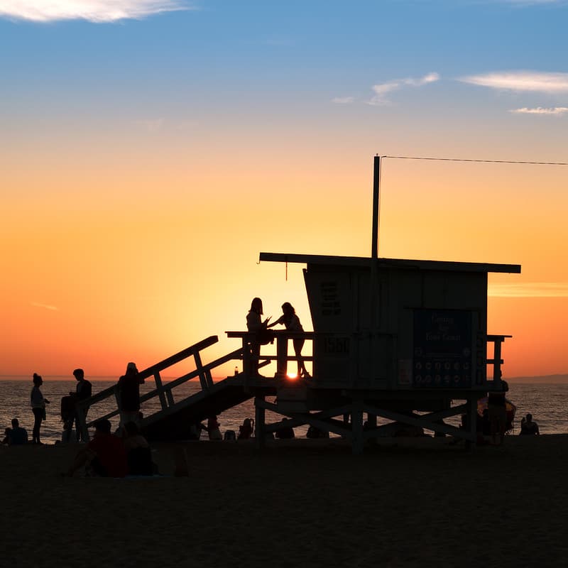 Santa Monica sunset