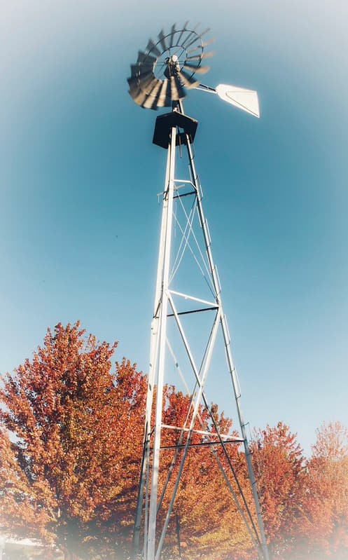 Wind turbine #windy day