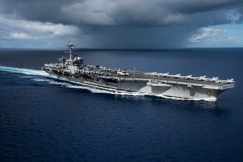 Nimitz-class aircraft carrier USS Carl Vinson (CVN 70)