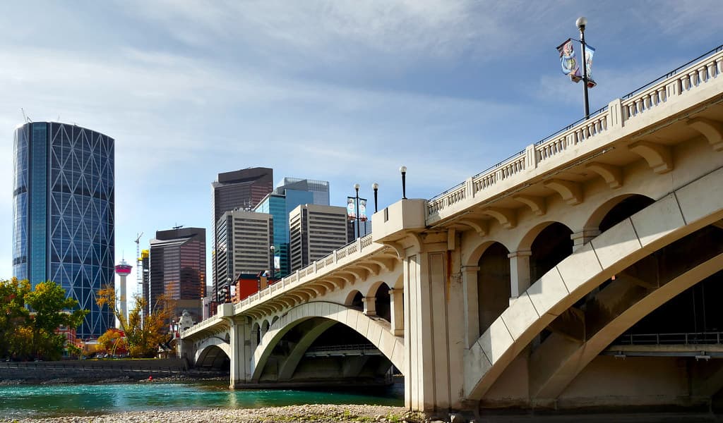 Centre Street Bridge,Calgary.