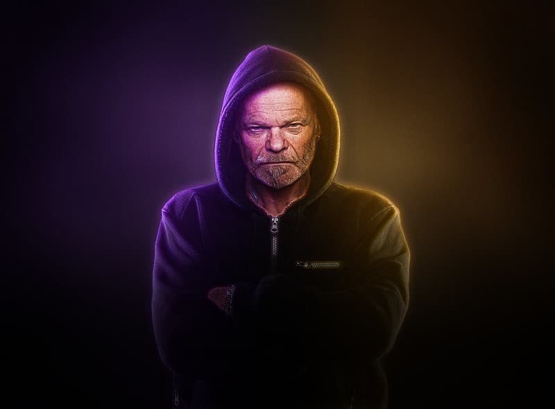After Lighting Effect in Photoshop