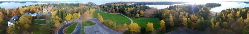 20171020 Ruissalo 1 drone panorama 360