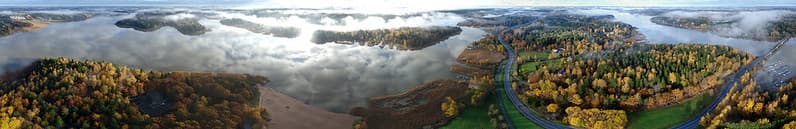 20171020 Hirvensalo Satava Kakskerta drone panorama 360