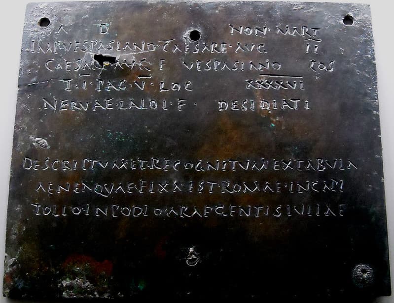 Archaeologicalmuseum, bronzetablet, epigraphiccollection