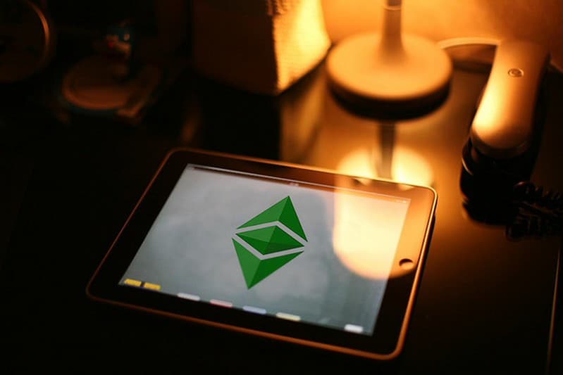Ethereum Classic Wallpaper - Designer Tablet