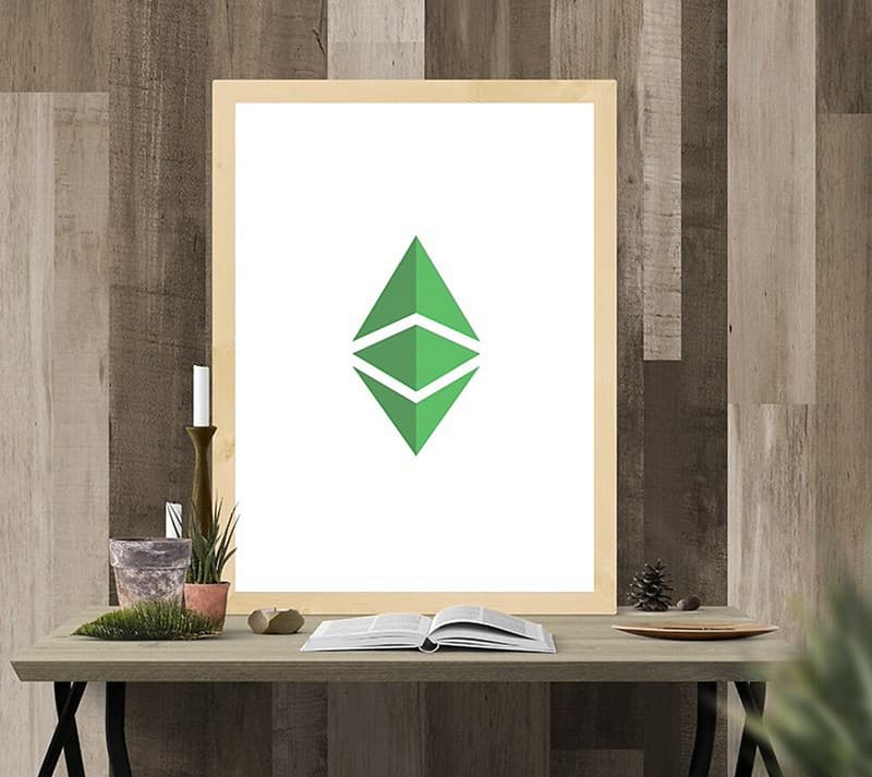 Ethereum Classic Wallpaper - Writing Desk