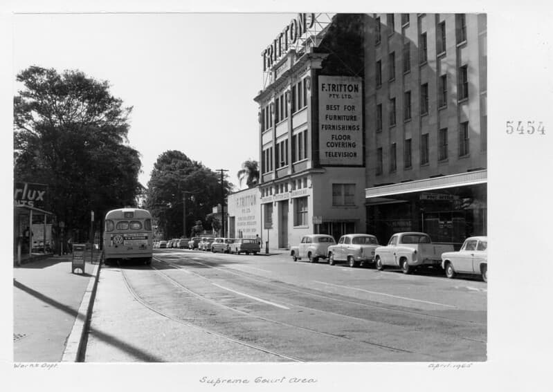 Tritton's furniture store in the Supreme Court area