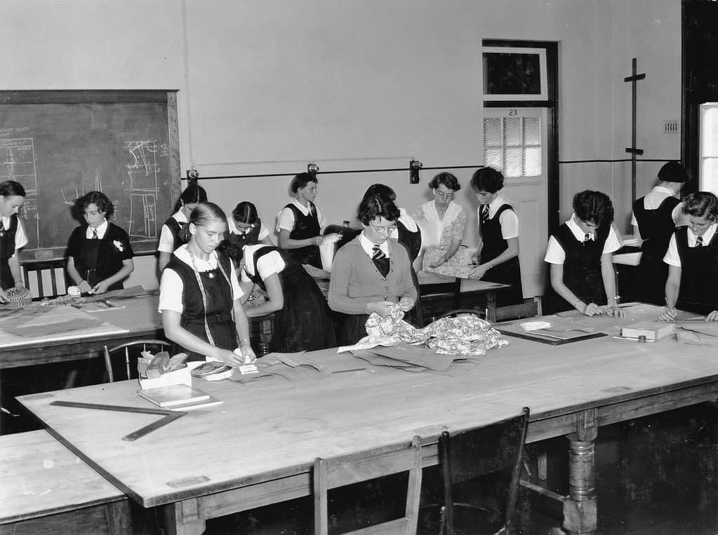State High School, Domestic Science, Dressmaking - Brisbane