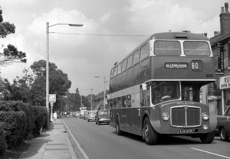 North Western Road Car Company AEC Renown Reg No AJA 120B.