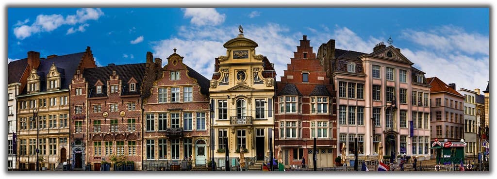 Panorama architecture Gantoise