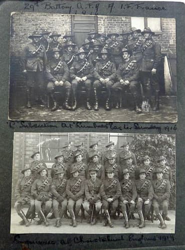 29th Battery Australian Field Artillary, A.I.F.