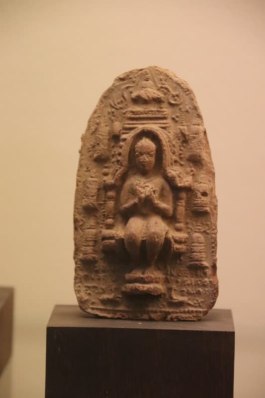 Burmese Art: Terracotta Votive Tablet