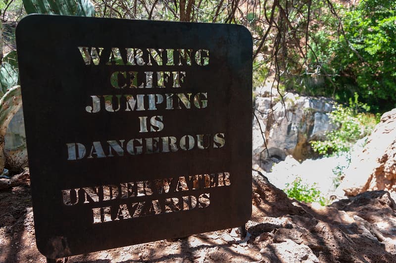 Waterfall Trail on Fossil Creek