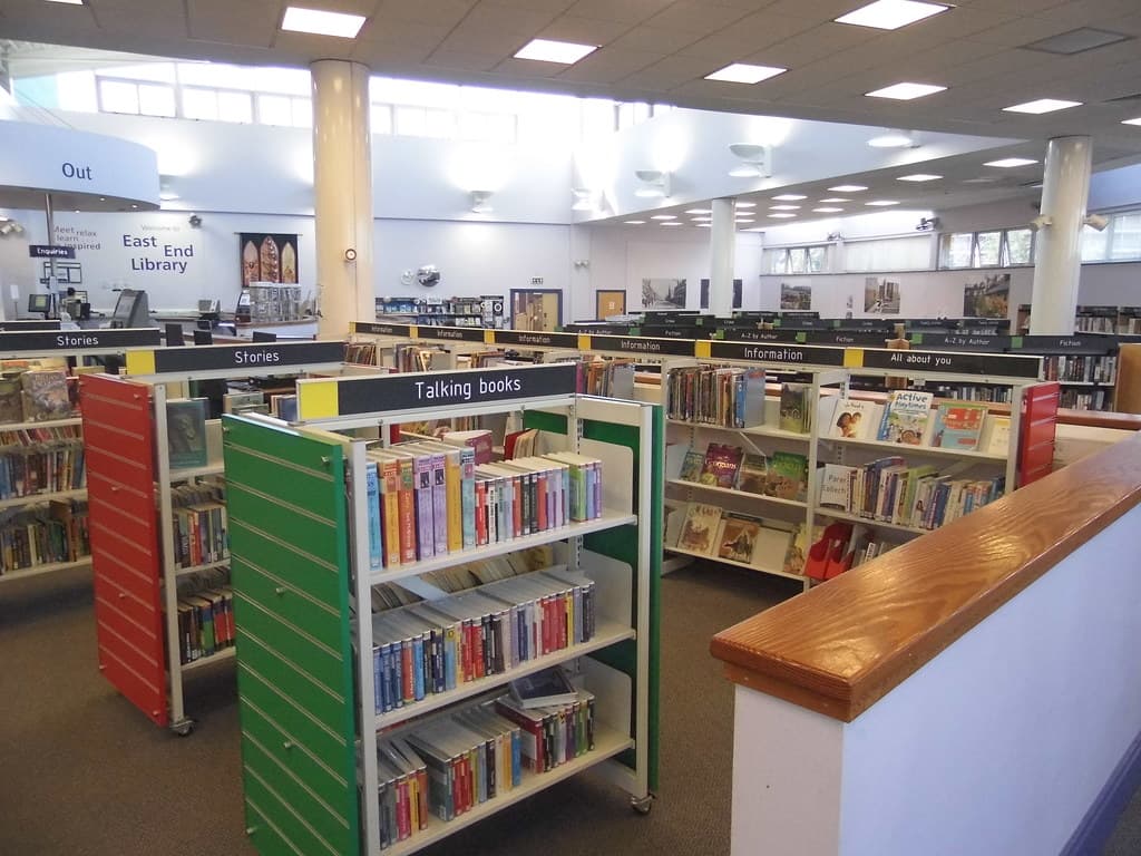 East End Library interior