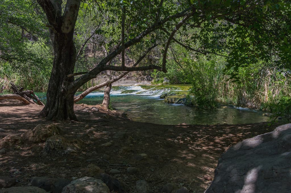 Waterfall Trail on Fossil Creek