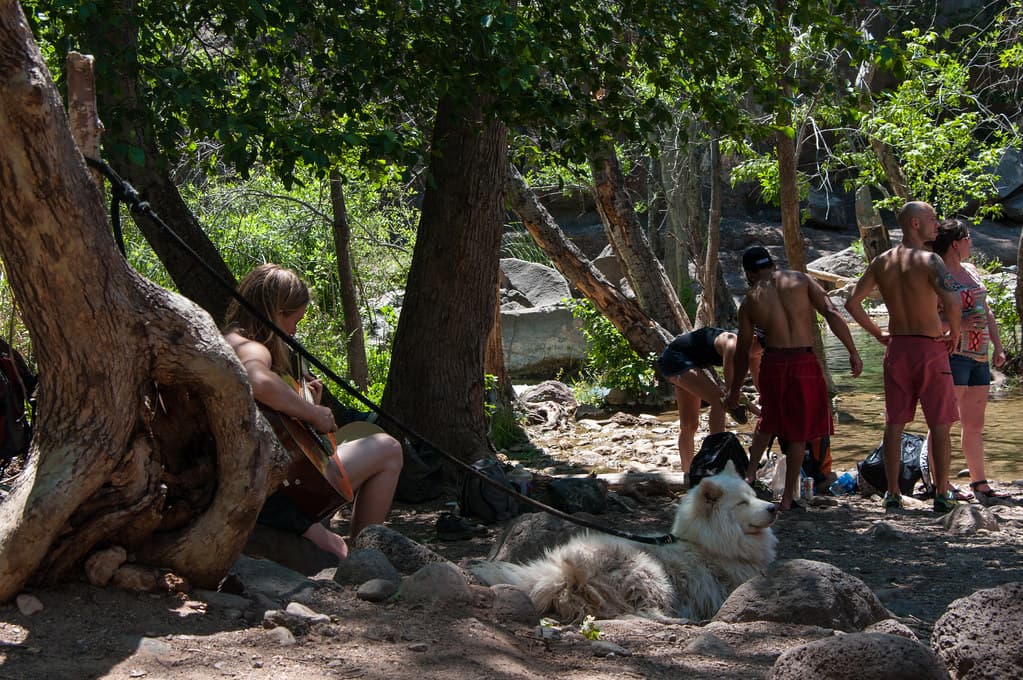 Waterfall Trail on Fossil Creek