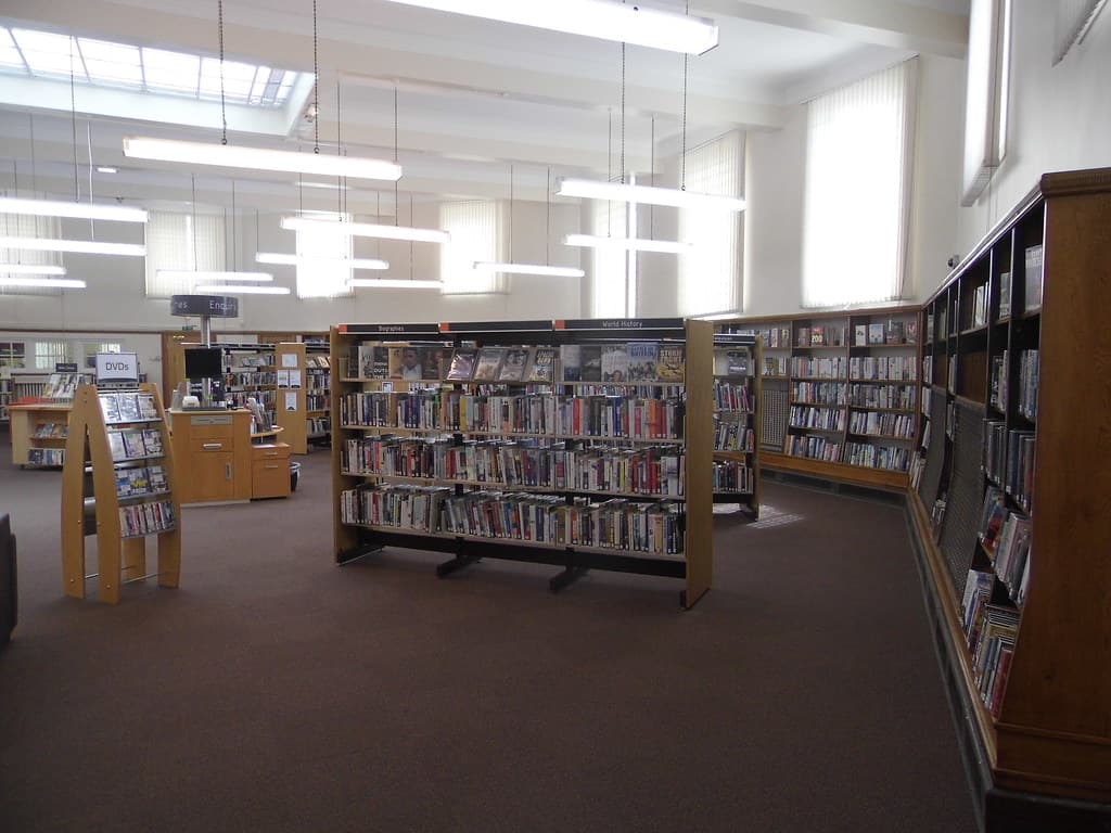 Fenham Library interior