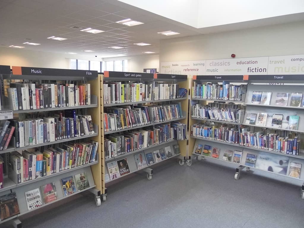 Gosforth Library interior