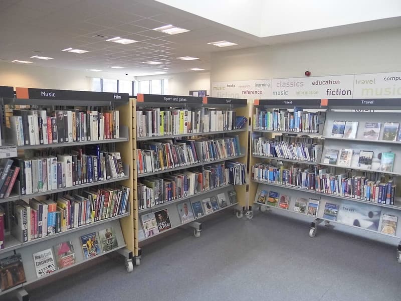Gosforth Library interior