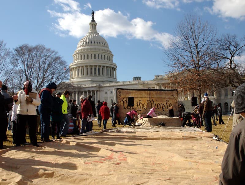 We The People at the US Capitol (Washington, DC)