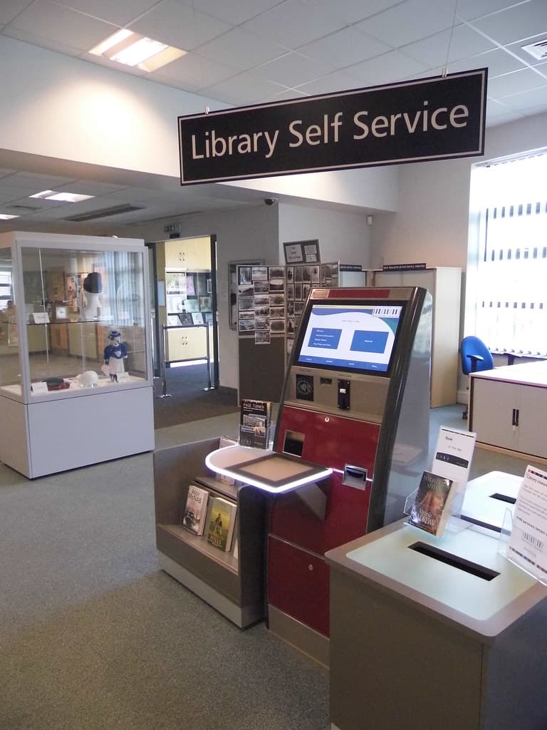 West End Library interior
