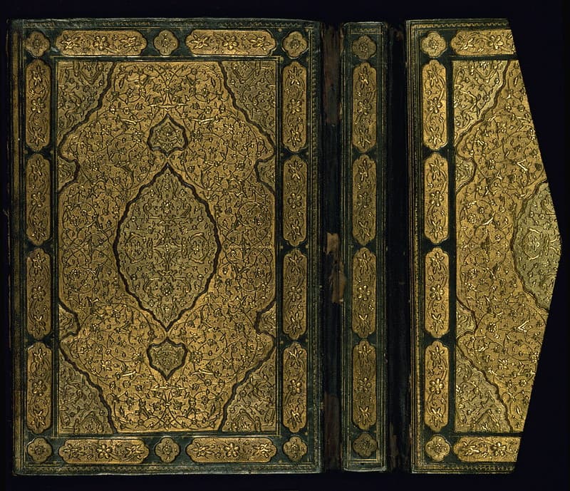 Binding, book, calligraphy