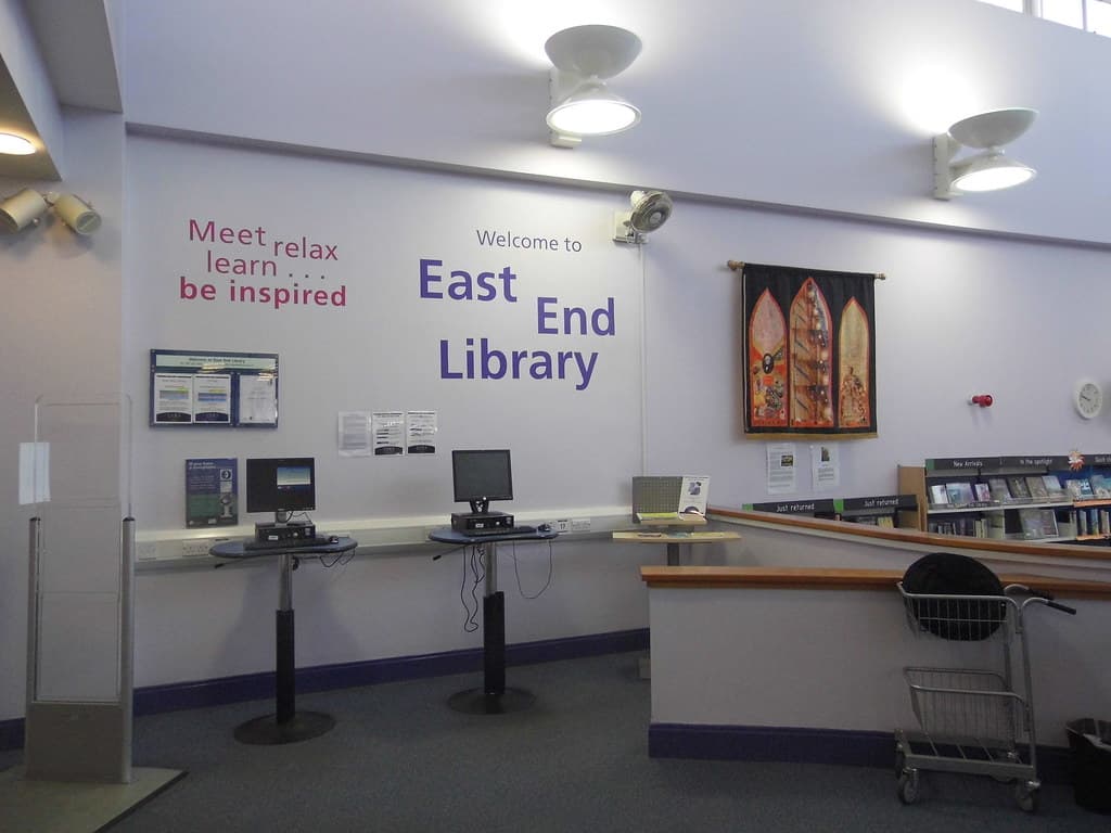 East End Library interior