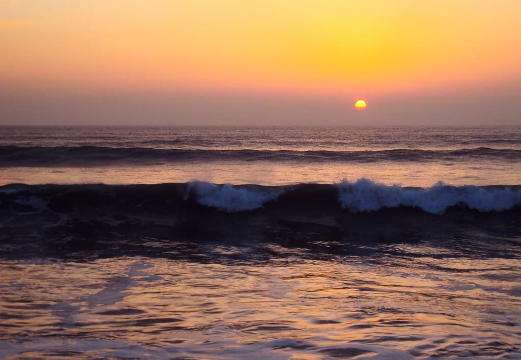 Newgale Beach, Sunset