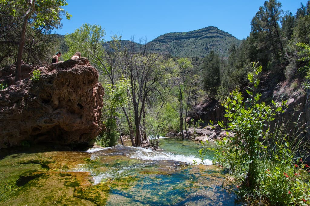 Waterfall Trail on Fossil Creek