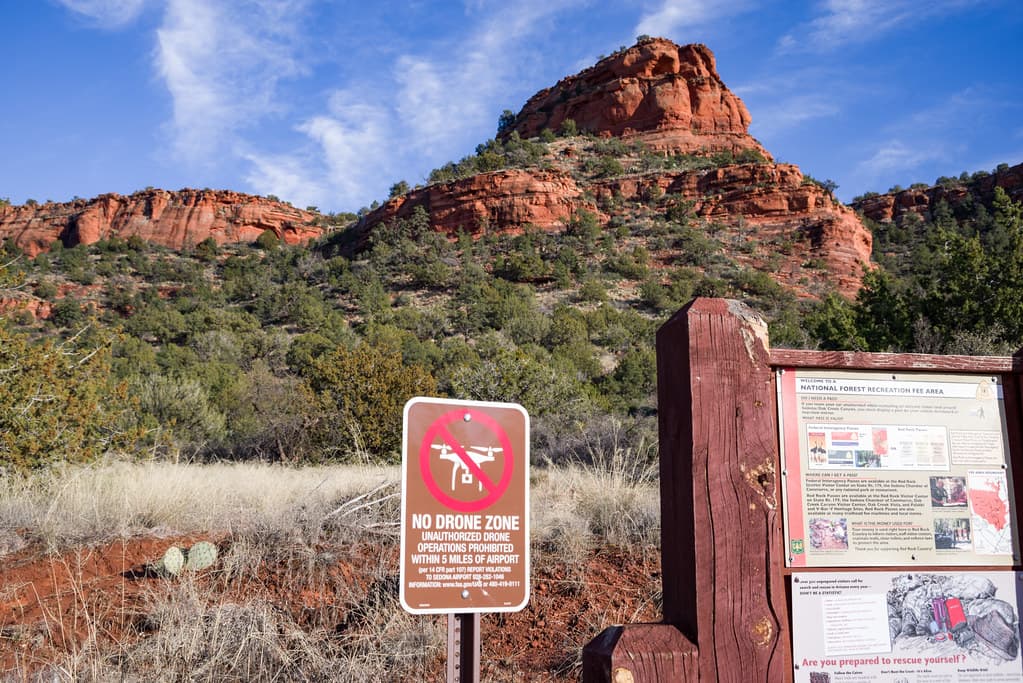 Sedona No Drone Zone