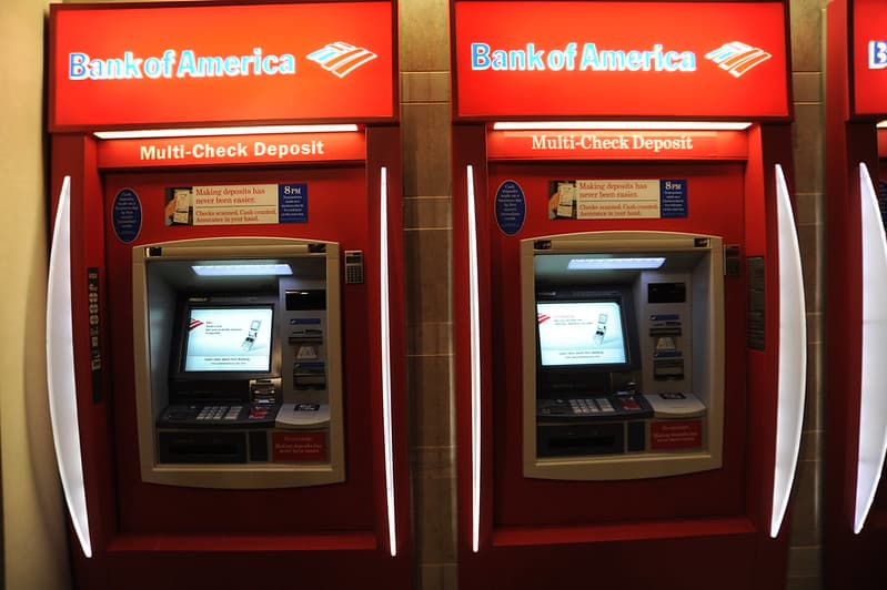 Bankofamerica, cashmachine, keypad