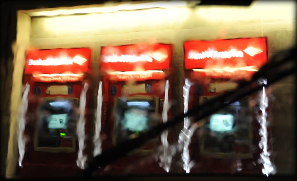 Bankofamerica, cashmachines, multicheckdeposit