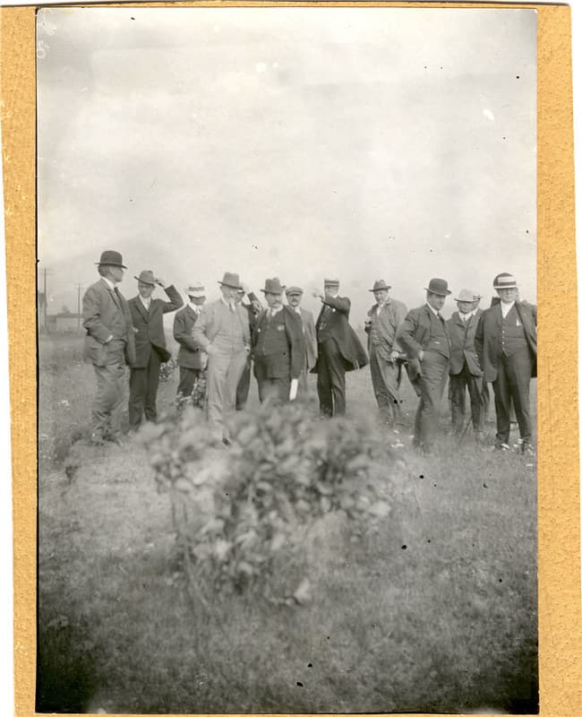 Turning of the Sod at Canadian Car & Foundry