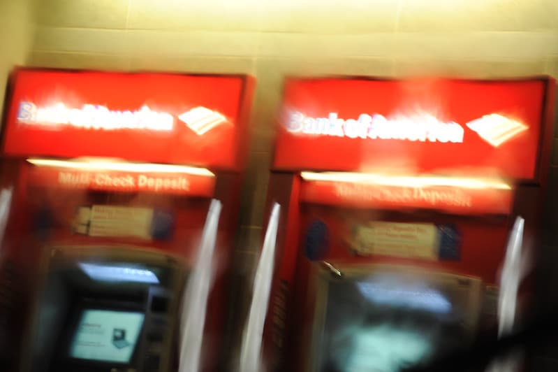 America, bank, cash