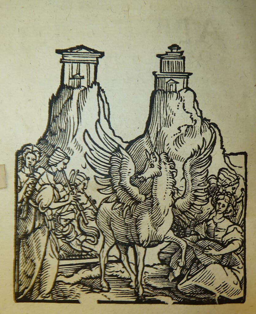 Woodcut device used by Augsburg printer Philipp Ulhart.
