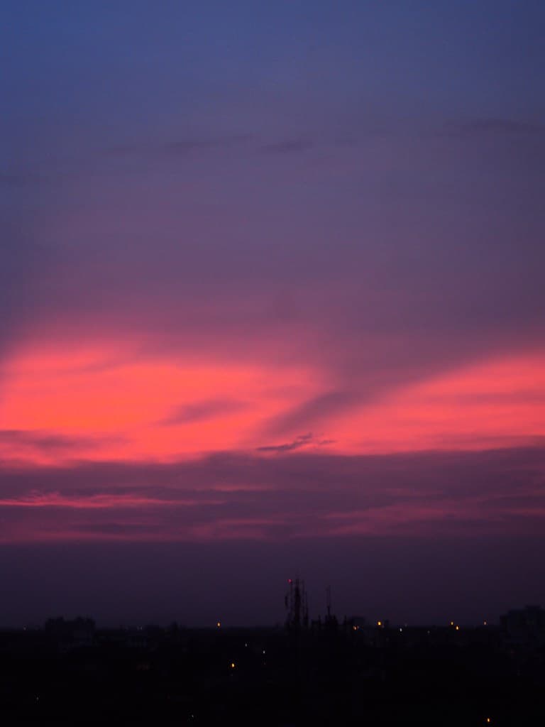 Evening clouds - Kolkata