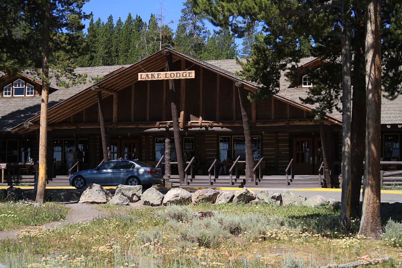 Lake Lodge, front of lodge