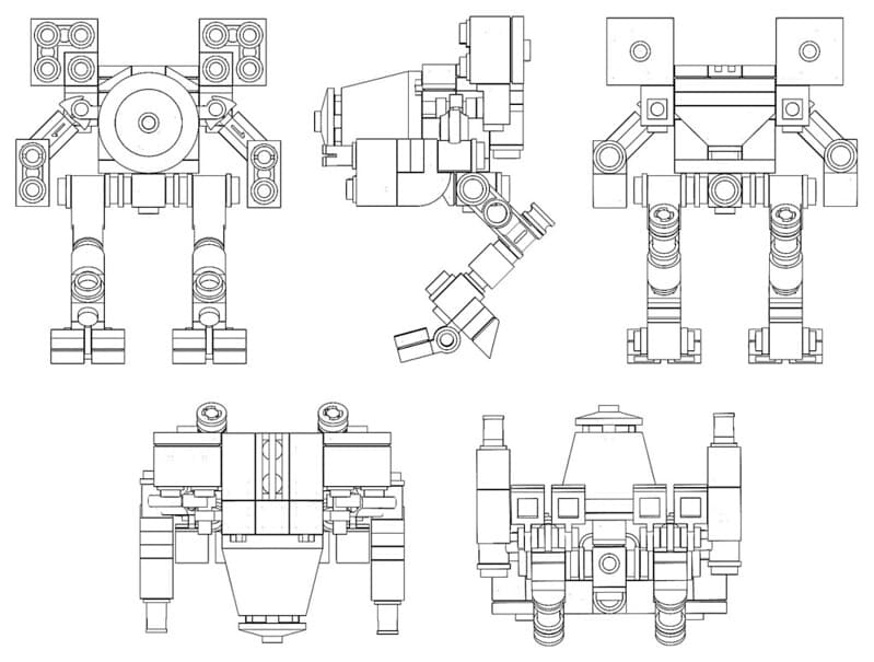 Mad Cat Blueprints