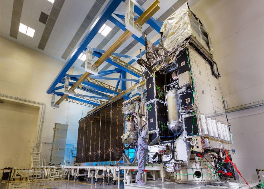 Fully Integrated GOES-R Satellite
