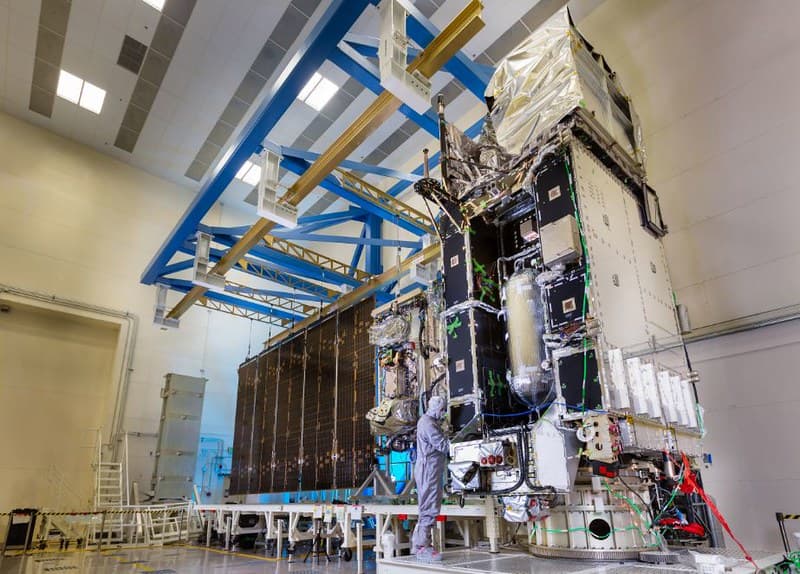 Fully Integrated GOES-R Satellite