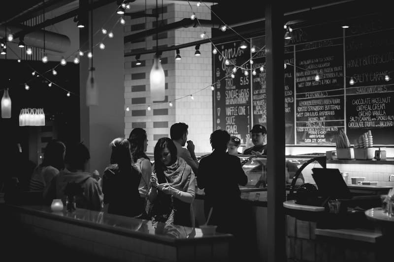 Group of People in Line at Jeni's Splendid Ice Creams
